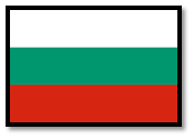 de vlag van Bulgarije